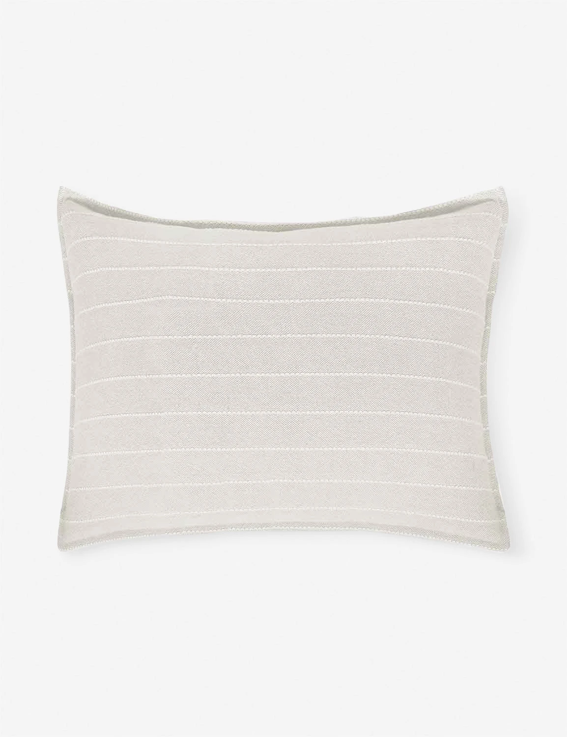 Henley Cotton Sham By Pom Pom At Home 1 Henley Cotton Sham By Pom Pom At Home