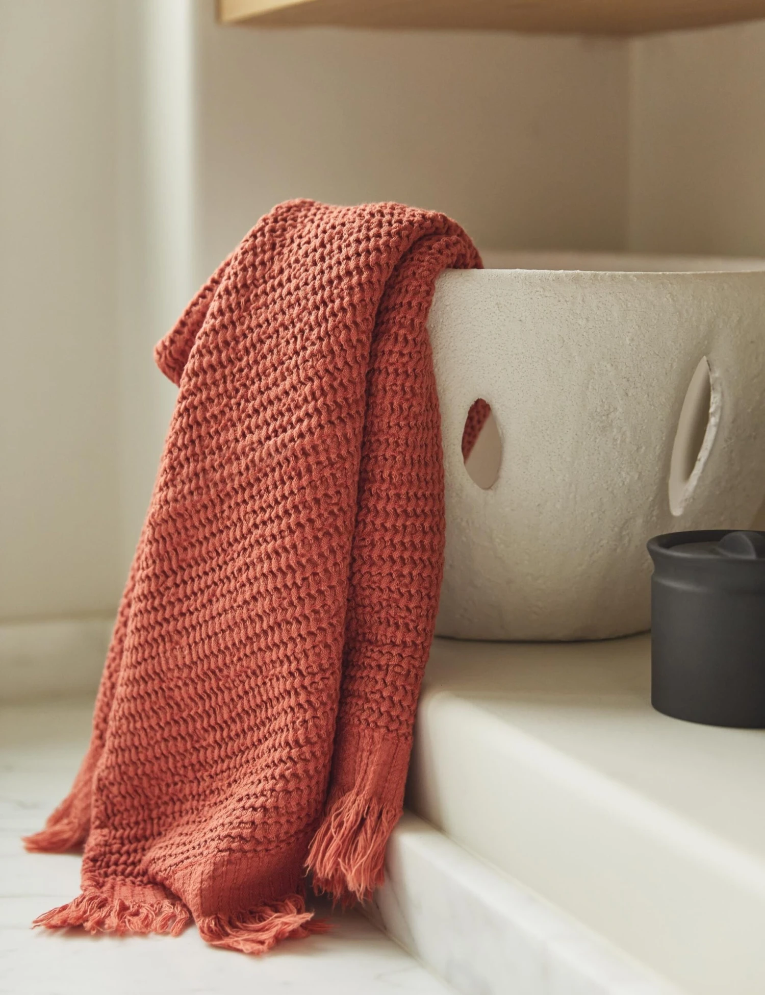 Ella Waffle Towel By House No. 23 2 Ella Waffle Towel By House No. 23 - Image 2