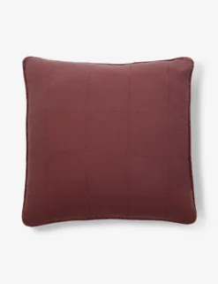 Antwerp Large Quilted Euro Sham By Pom Pom At Home -KOKOLA Furniture Shop AntwerpSham BerryNEW