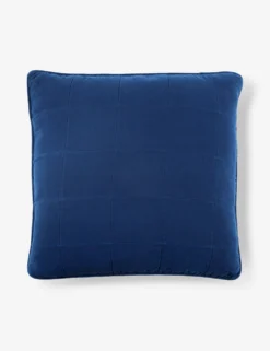 Antwerp Large Quilted Euro Sham By Pom Pom At Home -KOKOLA Furniture Shop AntwerpSham NavyNEW