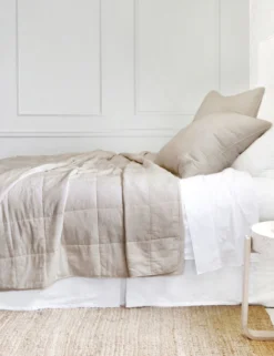 Antwerp Coverlet By Pom Pom At Home -KOKOLA Furniture Shop Antwerpnatural scaled