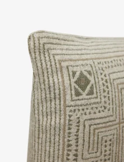 Azra Indoor / Outdoor Pillow By Sunbrella For Lulu And Georgia -KOKOLA Furniture Shop AzraOutdoorPillow CadetGreen A0655706B 1464 scaled