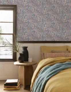 Bequia Wallpaper By Malene Barnett 10 Bequia Wallpaper By Malene Barnett -KOKOLA Furniture Shop Bedroom ScribbleNavy 11291 SITECROP