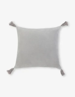 Bianca Velvet Pillow By Pom Pom At Home -KOKOLA Furniture Shop Biancagrey20copy scaled