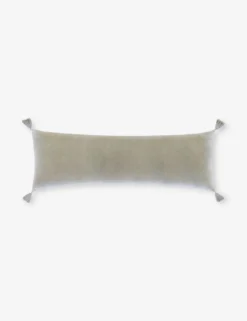 Bianca Velvet Pillow By Pom Pom At Home -KOKOLA Furniture Shop Biancasagelong scaled