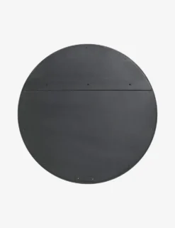 Bourdon Double-Framed Round Mirror -KOKOLA Furniture Shop BourdanRound Black 4996