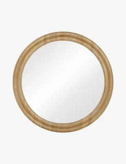 Bourdon Double-Framed Round Mirror