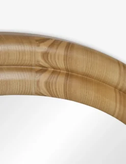 Bourdon Double-Framed Round Mirror -KOKOLA Furniture Shop BourdanRound Natural 4992