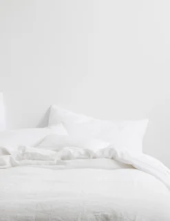 European Flax Linen Duvet Cover By Cultiver -KOKOLA Furniture Shop CULTIVER Bed White f0afe99b 474b 4e83 9bb6 2fb521ba2e0a scaled