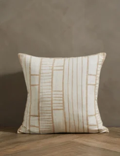 Chute Silk Pillow, Natural By Hadiya Williams