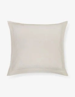 Classico Hemstitch Cotton Sateen Sham By Pom Pom At Home -KOKOLA Furniture Shop HF 0500 IV 15 1 scaled