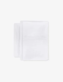 Classico Hemstitch Cotton Sateen Sheet Set By Pom Pom At Home -KOKOLA Furniture Shop HF 8600 W 1 scaled