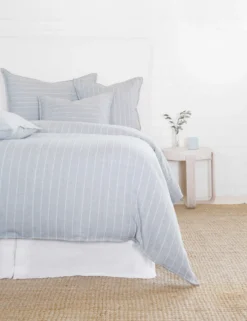 Henley Cotton Sham By Pom Pom At Home 11 Henley Cotton Sham By Pom Pom At Home -KOKOLA Furniture Shop HenleyBedSky2 e4324f2b 62ec 4510 848a ea07abcb5970