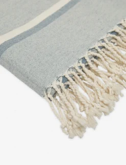 Logan Turkish Towel By House No. 23 -KOKOLA Furniture Shop HouseNo.23LoganTowel AegeanSea 9718