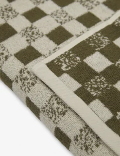 Monroe Organic Towel By House No. 23 -KOKOLA Furniture Shop HouseNo.23MonroeTowel Olive 9698