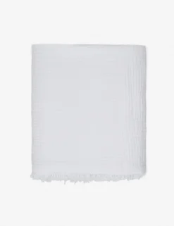 Alaia Cotton Bed Cover By House No. 23 -KOKOLA Furniture Shop HouseNo23 AlaiaBedcover White 9685