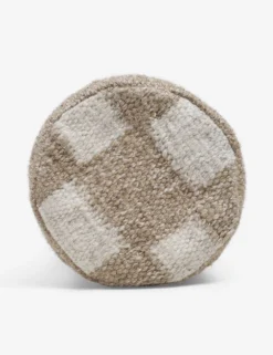 Irregular Checkerboard Bolster Pillow By Sarah Sherman Samuel -KOKOLA Furniture Shop IrregularCheckerboardBolsterPillowbySarahShermanSamuel Taupe 3775 4c7e455f 259f 49ff a2eb 928cc8dd19b5