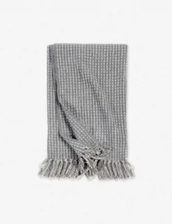 Jasper Cotton Oversized Throw By Pom Pom At Home
