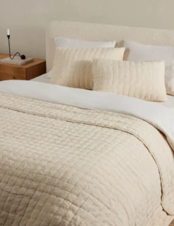 Lammin Linen Quilted Coverlet By Sarah Sherman Samuel -KOKOLA Furniture Shop LamminLinenCoverlet Goldenrod Queen Full A0656731 879 Product scaled