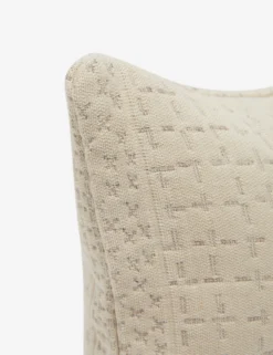 Larchmont Indoor / Outdoor Pillow By Sunbrella For Lulu And Georgia -KOKOLA Furniture Shop LarchmontIndoor OutdoorLumbarPillow Ivory A0652662B1 scaled