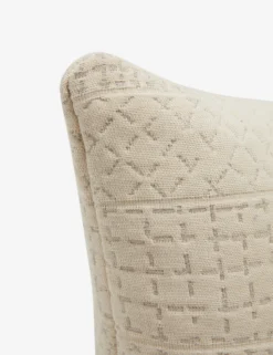 Larchmont Indoor / Outdoor Pillow By Sunbrella For Lulu And Georgia -KOKOLA Furniture Shop LarchmontIndoor OutdoorPillow Ivory A0652661B 2599 scaled