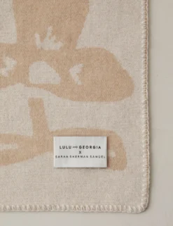 Apila Wool Throw By Sarah Sherman Samuel -KOKOLA Furniture Shop Lulu and Georgia ApilaThrowbySarahShermanSamuel Ivory Beige A0656786 158 Product scaled