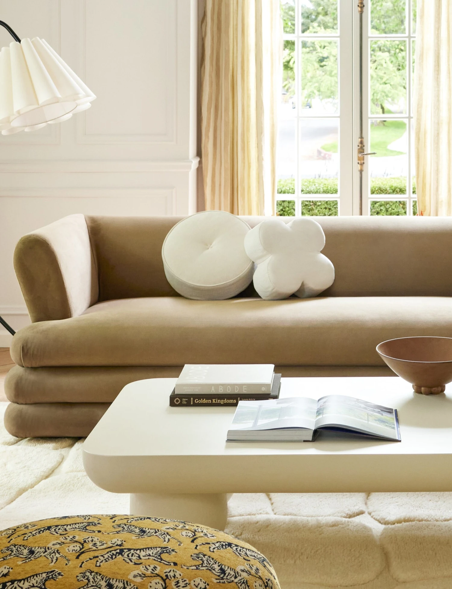 Velvet Clover Pillow By Sarah Sherman Samuel 2 Velvet Clover Pillow By Sarah Sherman Samuel - Image 2