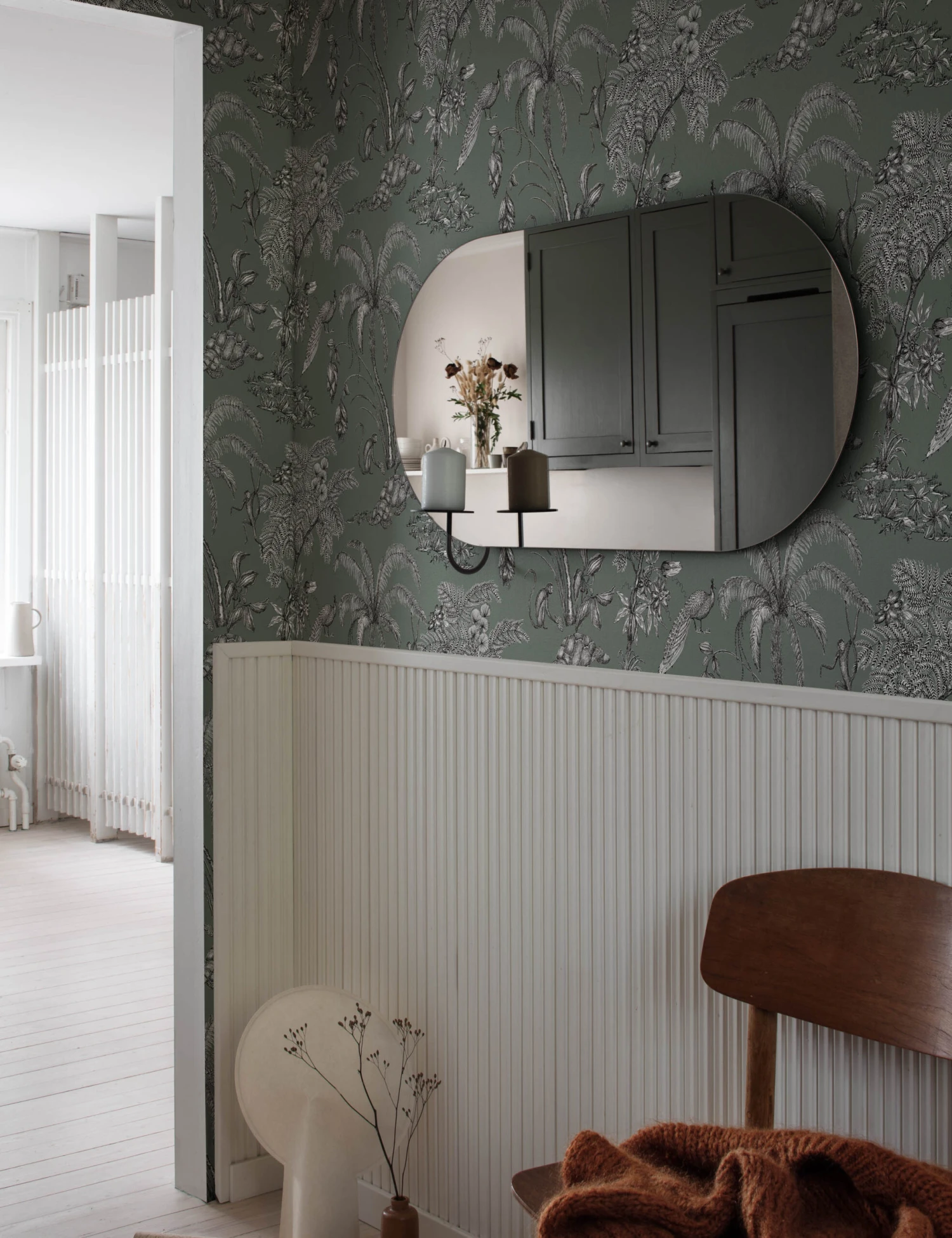 Scalamandre MOA Wallpaper By Sandberg 6 Scalamandre MOA Wallpaper By Sandberg - Image 6