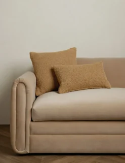 Nedda Boucle Pillow -KOKOLA Furniture Shop NeddaPillowSibling Camel A0656261 Studio Lifestyle2 scaled