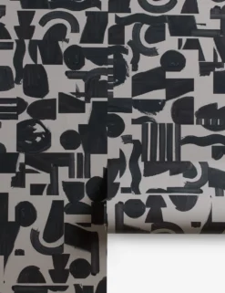 Organic Shapes Wallpaper By Sarah Sherman Samuel