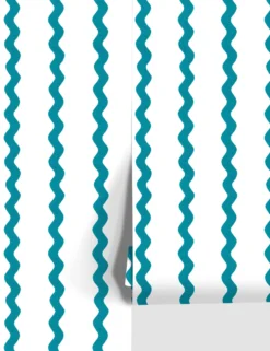 Ric-Rac Stripe Peel + Stick Wallpaper By Sarah Jessica Parker