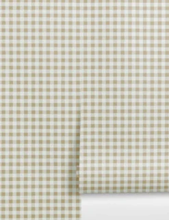 Gingham Wallpaper By Rylee + Cru