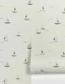 Sailboat Wallpaper By Rylee + Cru