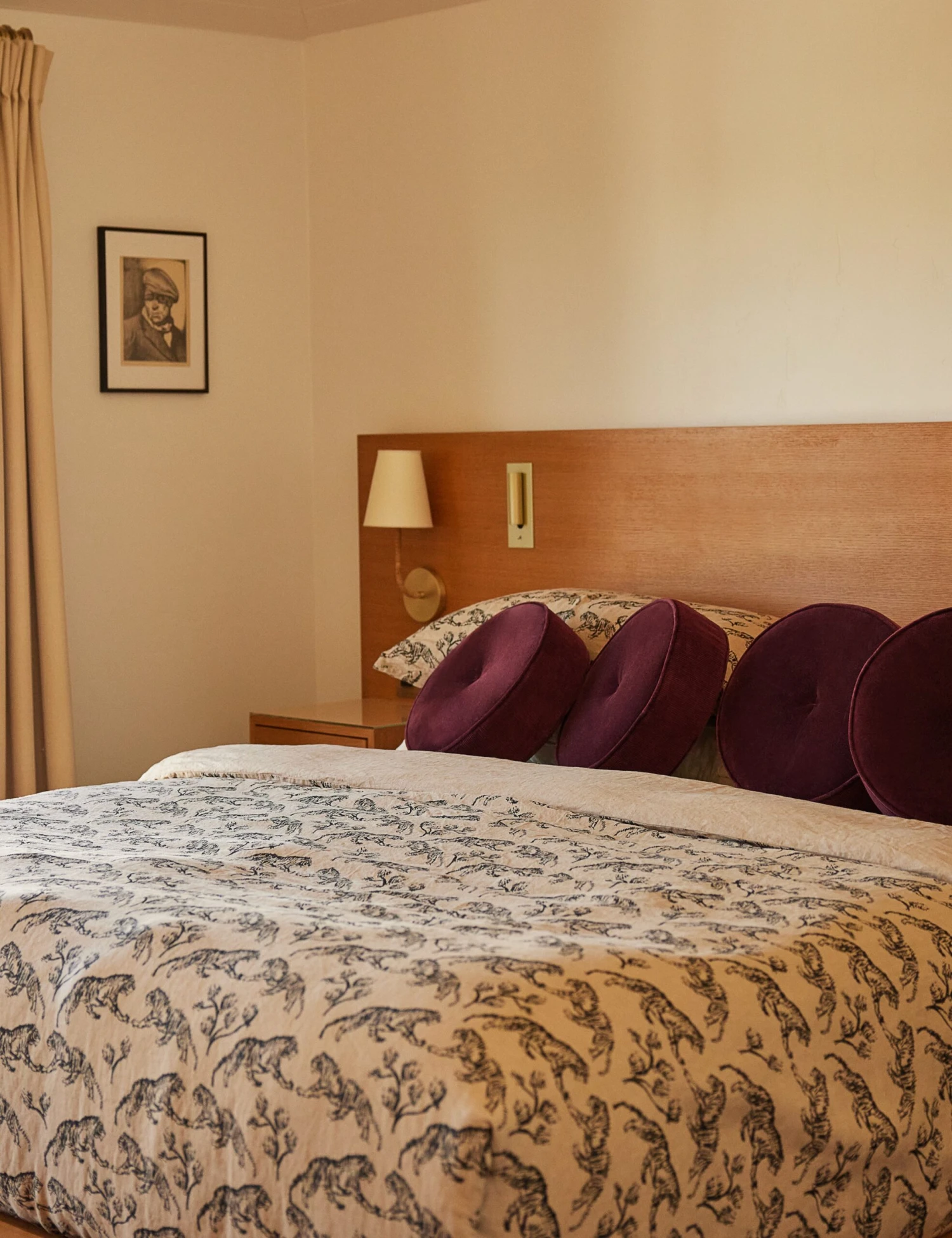 Tiger Hemp Duvet Cover By Sarah Sherman Samuel 3 Tiger Hemp Duvet Cover By Sarah Sherman Samuel - Image 3