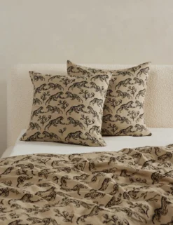 Tiger Hemp Sham By Sarah Sherman Samuel -KOKOLA Furniture Shop TigerHempSham Brown Euro A0656723 695 Product scaled