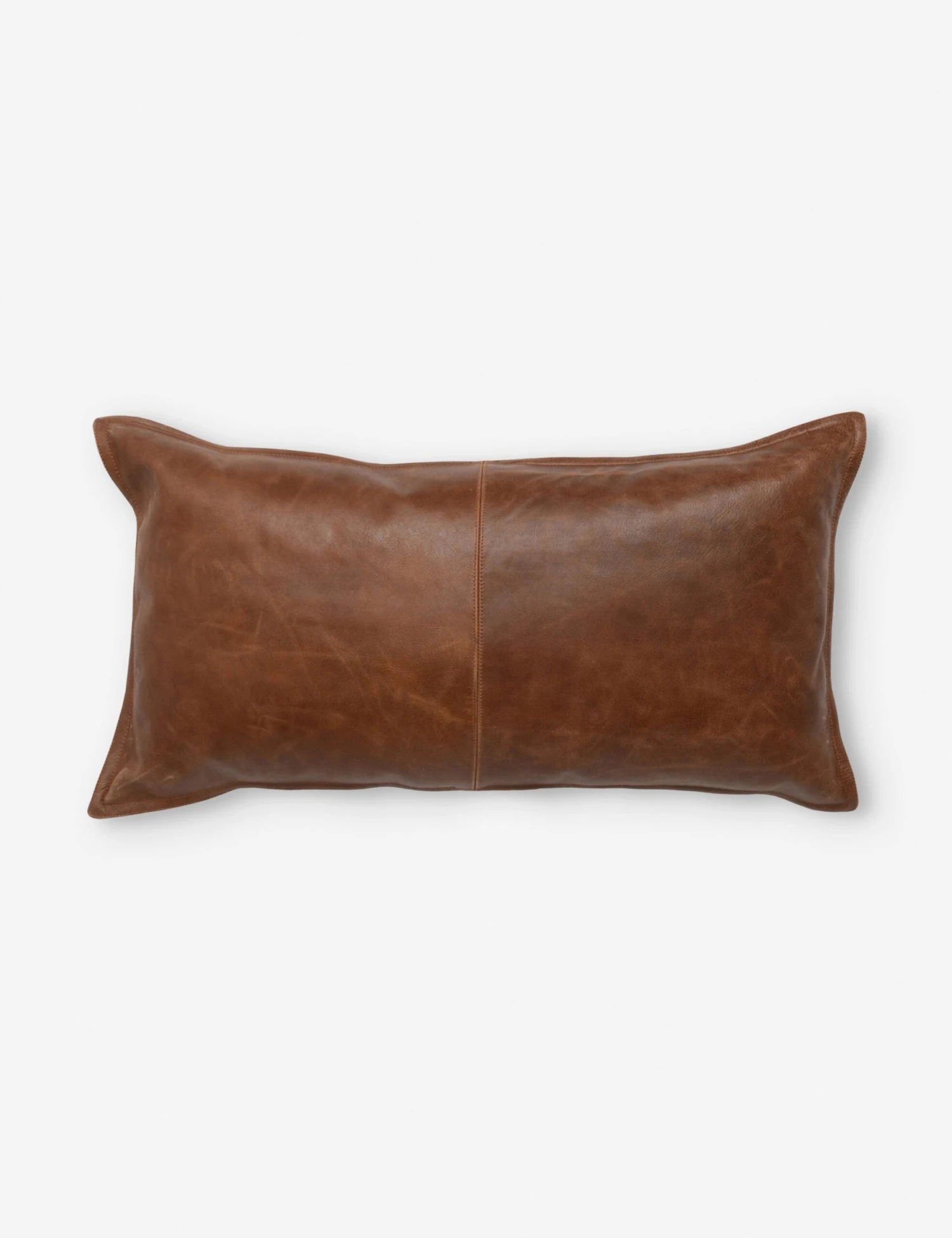 Sabrea Leather Lumbar Pillow 1 Sabrea Leather Lumbar Pillow