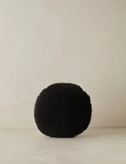 Velvet Round Pillow By Sarah Sherman Samuel 29 Velvet Round Pillow By Sarah Sherman Samuel -KOKOLA Furniture Shop VelvetRoundPillow BlackbySarahShermanSamuel Black A0656536 3867 Product scaled