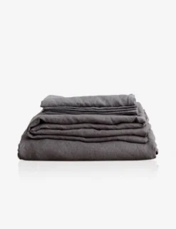 European Flax Linen Sheet Set By Cultiver 25 European Flax Linen Sheet Set By Cultiver -KOKOLA Furniture Shop cultiver linen bedding charcoal grey sheet set 1 1 scaled