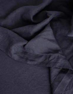 Linen Bedding, Flat Sheet By Cultiver 34 Linen Bedding, Flat Sheet By Cultiver -KOKOLA Furniture Shop cultiver linen bedding navy flat sheet 1 scaled