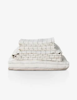 European Flax Linen Sheet Set By Cultiver 38 European Flax Linen Sheet Set By Cultiver -KOKOLA Furniture Shop cultiver linen bedding pencil stripe sheet set scaled