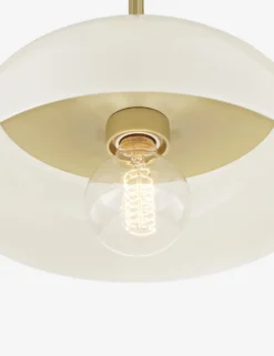 Dea Pendant Light 7 Dea Pendant Light -KOKOLA Furniture Shop dea pendant light aged brass and cream 2 scaled