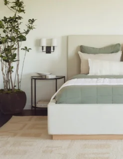 Charlie Double Sconce -KOKOLA Furniture Shop eurosham moss antwerpcoverlet moss lucysidetable charlie double sconce 2 3 scaled