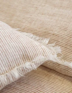Logan Linen Pillow By Pom Pom At Home -KOKOLA Furniture Shop logan terra cotta close up 5 900x 2 766702bd a622 43ac b2b0 7c3426a42fa5