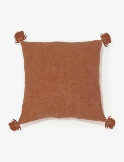 Montauk Pillow By Pom Pom At Home -KOKOLA Furniture Shop montauk terra cotta tassel scaled