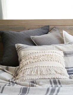 Iman Pillow By Pom Pom At Home -KOKOLA Furniture Shop pom pom at home iman pillow ivory 2 1