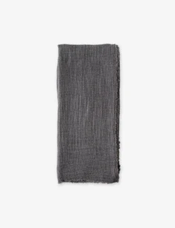 Venice Waffle Weave Throw By Pom Pom At Home -KOKOLA Furniture Shop pom pom at home venice throw navy 1 scaled