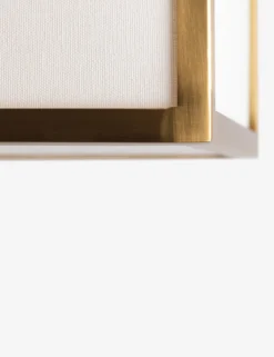 Soren Flush Mount Light -KOKOLA Furniture Shop soren sconce aged brass 2 scaled